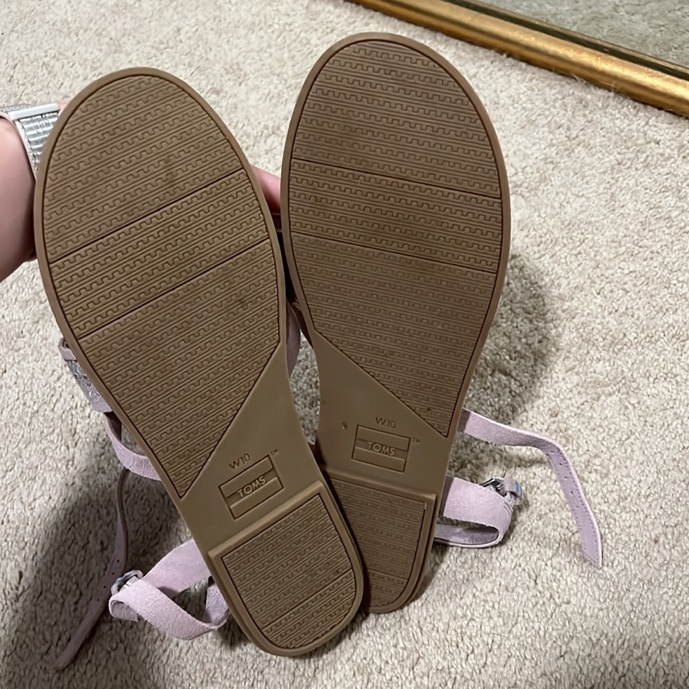 Toms Light Purple Sandals - Picture 5 of 5